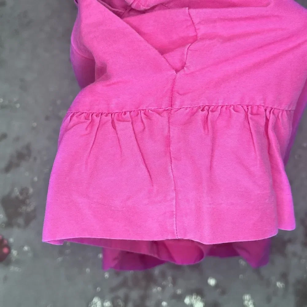 J. Crew Chino Shorts with Ruffle Side Trim Size 6💗